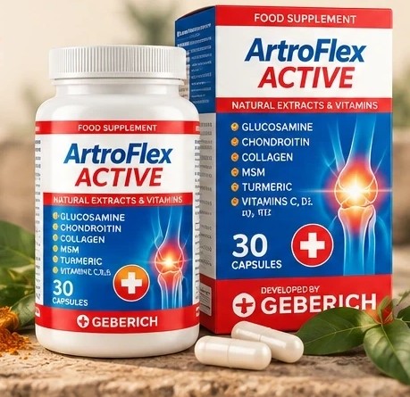 Flacone e confezione di ArtroFlex ACTIVE con capsule